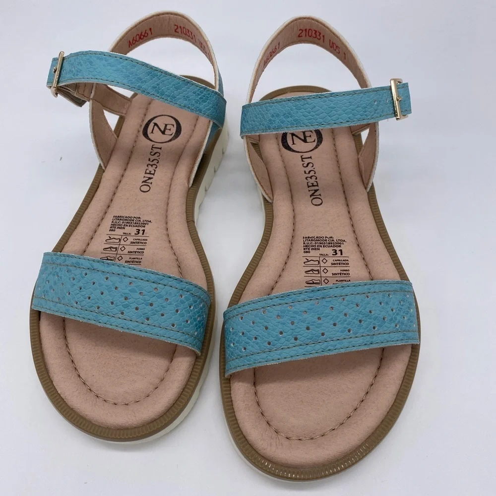 One35 Ankle Strap Sandals S.Dunas Fresh Celeste